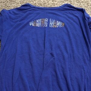 Aerie Blue Short Sleeve Tee